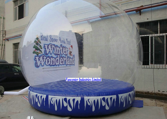 Van de de Sneeuwbol van het de wintersprookjesland de Opblaasbare Grote Diameter voor Reusachtige Bevattende Ruimten