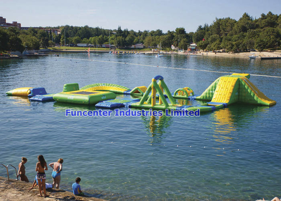Hoog het Waterpark van Duurzaamheidsbouncy, Aqua-van het het Parkzeewater van het Sportenwater de Corrosiepreventieve maatregel