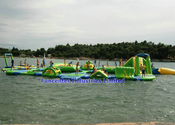 Hoog het Waterpark van Duurzaamheidsbouncy, Aqua-van het het Parkzeewater van het Sportenwater de Corrosiepreventieve maatregel