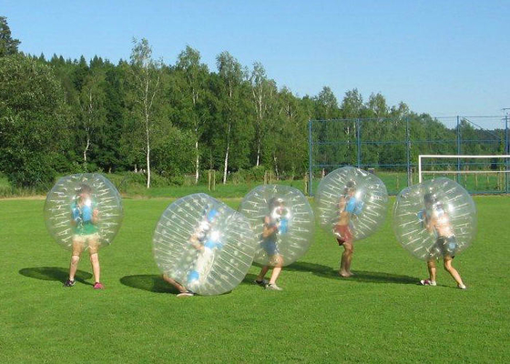 Transparante Opblaasbare Bumperbal, Menselijk pvc van Plato van de Bellenbal Duurzaam