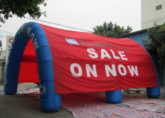 OEM Douaneslag - omhoog Tent, Boogvormige Opblaasbare Familietenten 8x6x4.5m Afmeting