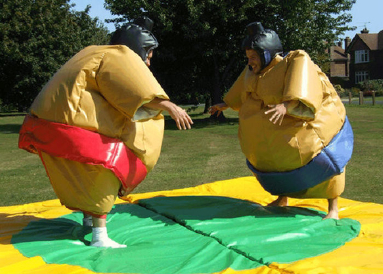 Volwassen het Vechten van Groottesumo Kostuums, Sumo-Kostuumkostuum Geen Scherp Geteerd zeildoek van Geurpvc