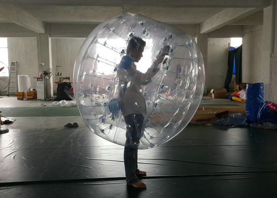 De Opblaasbare Menselijke Bal van het voetbalspel, de Bal Loodvrije Materialen van de Bumperbel