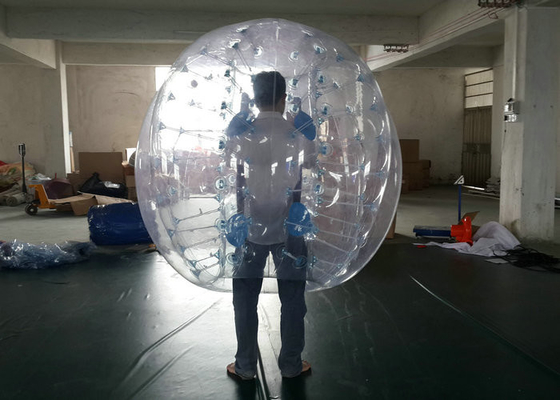 De Opblaasbare Menselijke Bal van het voetbalspel, de Bal Loodvrije Materialen van de Bumperbel