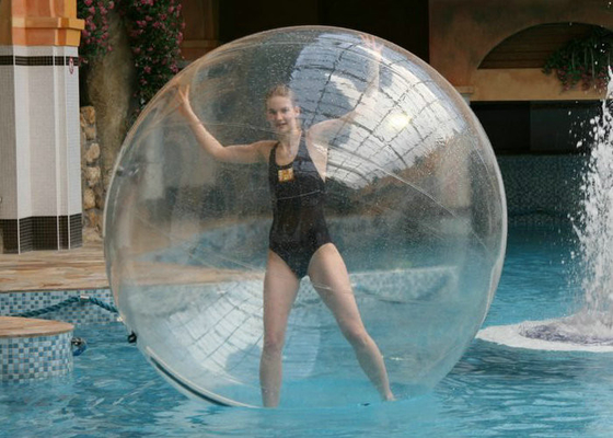 Duidelijke Opblaasbare de Bellenbal van TPU 1.8m - 3.0.M Diameter voor Water het Lopen