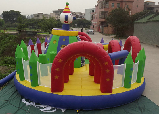 Het openlucht Opblaasbare Gemakkelijke Onderhoud van het Waterpark 10mx8m 12mx9m Afmeting