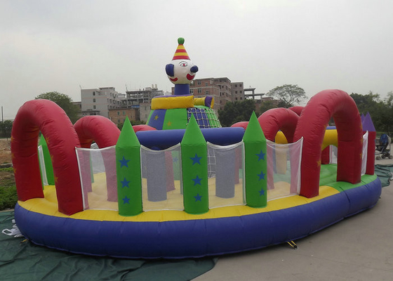 Het openlucht Opblaasbare Gemakkelijke Onderhoud van het Waterpark 10mx8m 12mx9m Afmeting