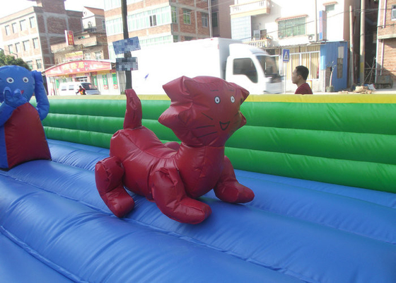 Het overmaatse Opblaasbare Kasteel van de Materialenbouncy Juming van de Pretpark Hoge Veiligheid