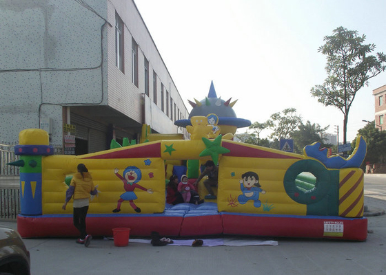 Het overmaatse Opblaasbare Kasteel van de Materialenbouncy Juming van de Pretpark Hoge Veiligheid
