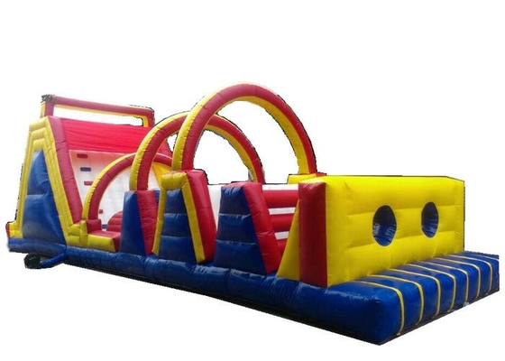 Naar maat gemaakt Reuze Opblaasbaar Veilig pvc Tarp van de Hinderniscursus voor Jonge geitjes Bouncy