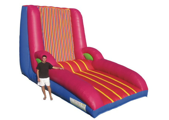 Interactieve Opblaasbare Klitbandmuur 5mx4m 7mx5m Grootte voor het Openlucht Beklimmen