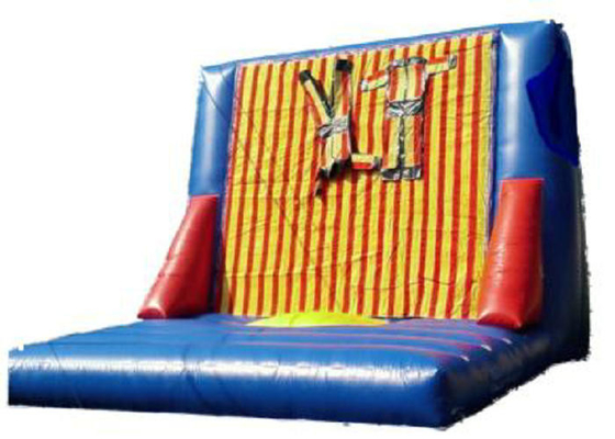 Interactieve Opblaasbare Klitbandmuur 5mx4m 7mx5m Grootte voor het Openlucht Beklimmen