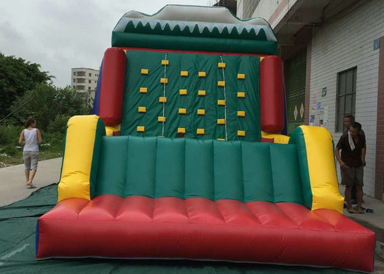 Het grote Opblaasbare Dubbel van het Sportenspeelgoed dat voor het Beklimmen van Kinderen wordt versterkt