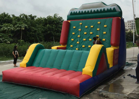 Het grote Opblaasbare Dubbel van het Sportenspeelgoed dat voor het Beklimmen van Kinderen wordt versterkt