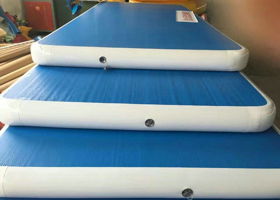 Opblaasbare lek het Bewijs tuimelt Opblaasbare Mat 1.8m van Cheerleading van de Spoorgymnastiek Breedte