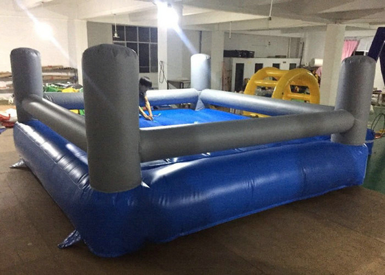 Openlucht Interactieve Opblaasbare het Worstelen van Bouncy van het Sportenspeelgoed Ring 4mx4m 5mx5m Grootte