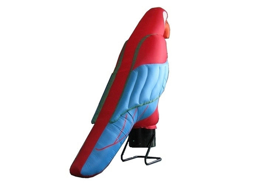 De kleurrijke Danser van de Papegaai Opblaasbare Wind, Opblaasbare Promotieproducten Duurzame Materialen