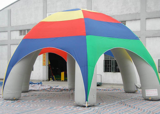 De mengeling kleurde de Openlucht de Tent gemakkelijk Opgeblazen van pvc Opblaasbare Markttent van de Partijkubus