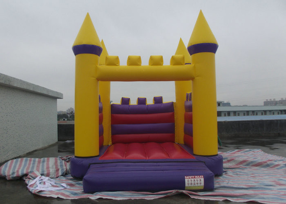 Klassiek Geteerd zeildoek Opblaasbaar het Springen Kasteel, Slag - omhoog Bouncy-het Bewijs van het Kasteellek