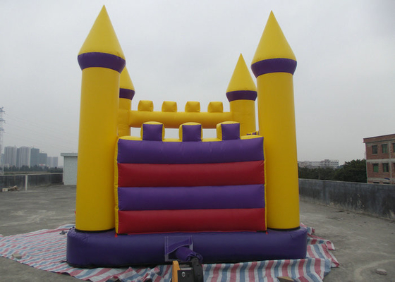 Klassiek Geteerd zeildoek Opblaasbaar het Springen Kasteel, Slag - omhoog Bouncy-het Bewijs van het Kasteellek