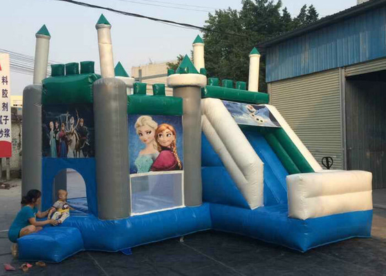 Kasteel van de Klep het Commerciële Bouncy van de veiligheidslucht, Opblaasbaar Spronghuis die gemakkelijk opzetten
