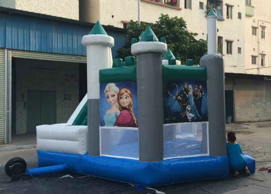 Kasteel van de Klep het Commerciële Bouncy van de veiligheidslucht, Opblaasbaar Spronghuis die gemakkelijk opzetten