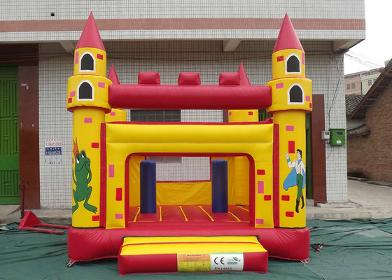 Het naar maat gemaakte Opblaasbare Bouncy het Kasteel van pvc Viervoudige Stikken met Sterke Draad