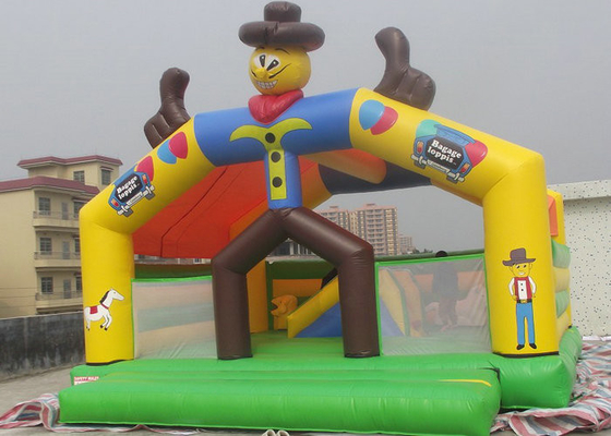 Van het Kasteel Veilig Plato van Bouncy van clownkarakters Opblaasbaar Geteerd zeildoek BC-011 van pvc