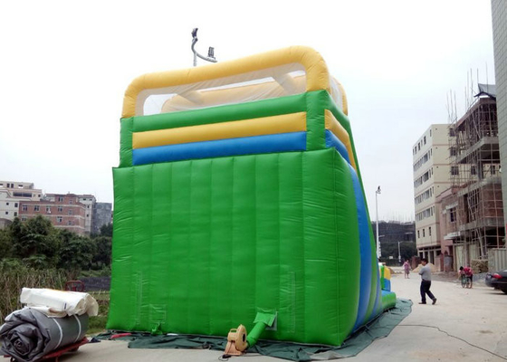 Het Geteerde zeildoekmaterialen van pvc van de gepaste kleur Commerciële Opblaasbare Dia Duurzame