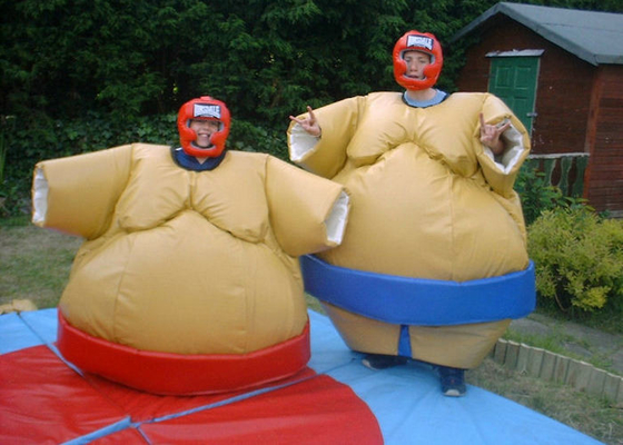 Opgevuld Sumo-het Worstelen pvc van Kostuums Lichtgewichtplato met Beschermende Helm