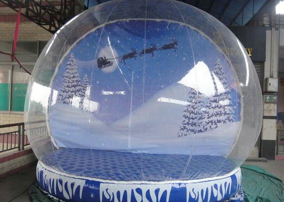 Waterdichte Kerstmisslag - omhoog Sneeuwbol, Opblaasbare de Bol Hoge Veiligheid van de Gazonsneeuw