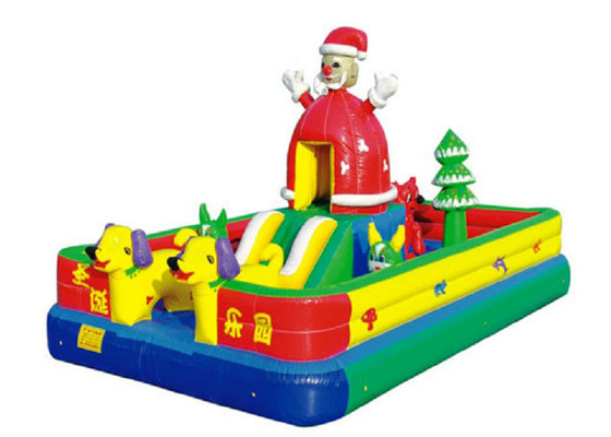 De Decoratiebrandkast van de Pretpark Opblaasbare Vakantie genoeg voor Kerstmis