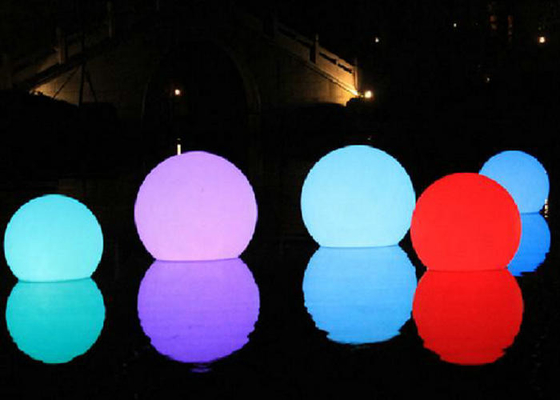 Gekleurd LEIDEN Licht op Inflatables-de Ballon van de het Heliumlucht van pvc voor Hemel Reclame