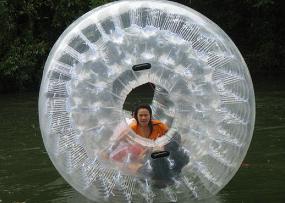 De duidelijke pvc-Aangepaste Kleur van de Poolhamster Bal drukte Hete Lucht Gelaste Technologie