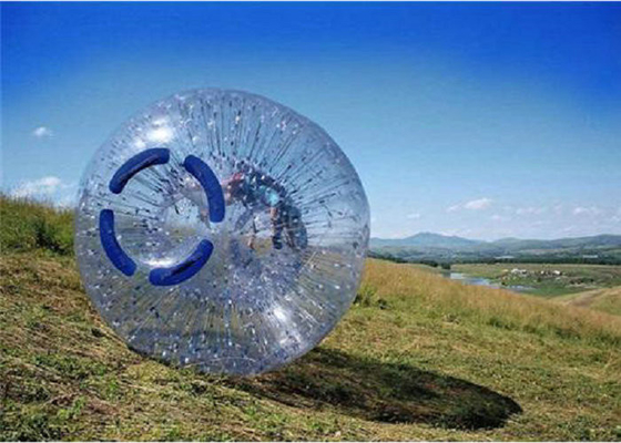 Weide Opblaasbaar Openluchtspeelgoed 2.2m 2.6m de Bal van de de Rolbel van Diameterzorbing