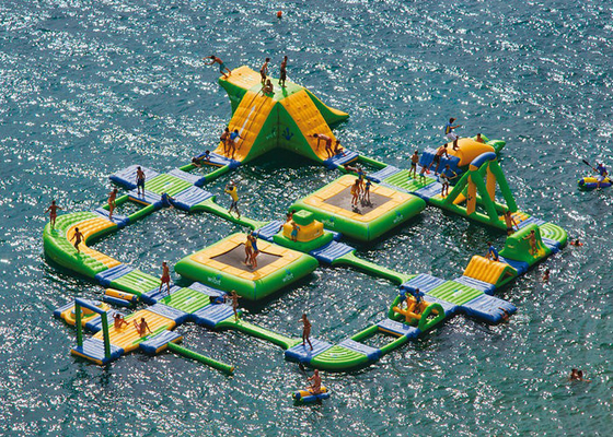 Hoog het Waterpark van Duurzaamheidsbouncy, Aqua-van het het Parkzeewater van het Sportenwater de Corrosiepreventieve maatregel
