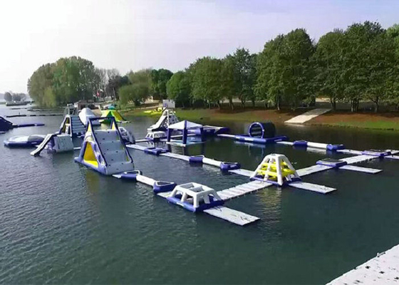 Het opwekken van Sporten die Waterpark, Opblaasbare Aqua-het Geteerde zeildoekmaterialen drijven van Parkpvc