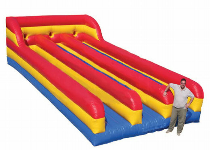 Weerstand van de de Looppasschuring van drie Speelgoedbungee van Stegen de Opblaasbare Sporten voor Jonge geitjes en Volwassenen