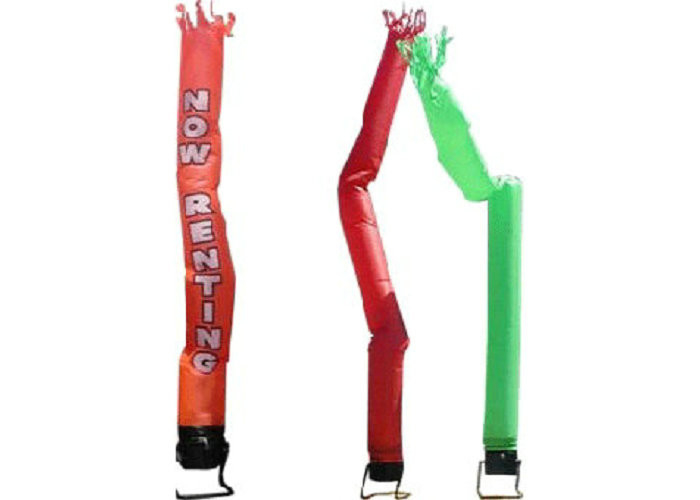 Van de Reclametekens van Durblepvc de Nylon Opblaasbare Kleurrijke Slag - omhoog Golvende Mens